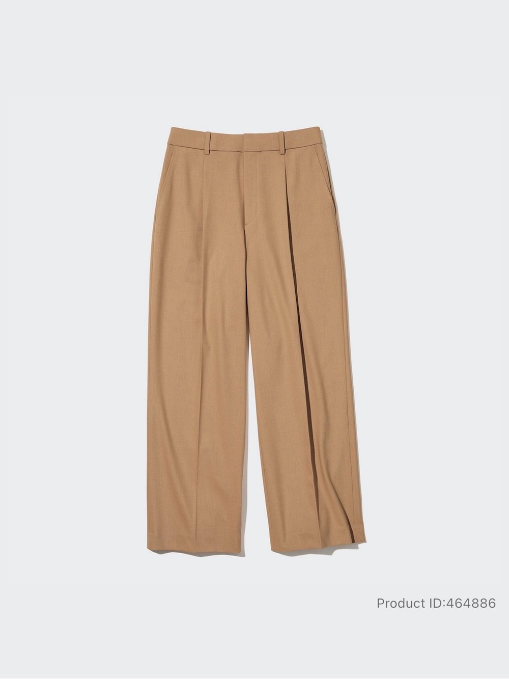 UNIQLO Women's Pleated Wide-Leg Pants